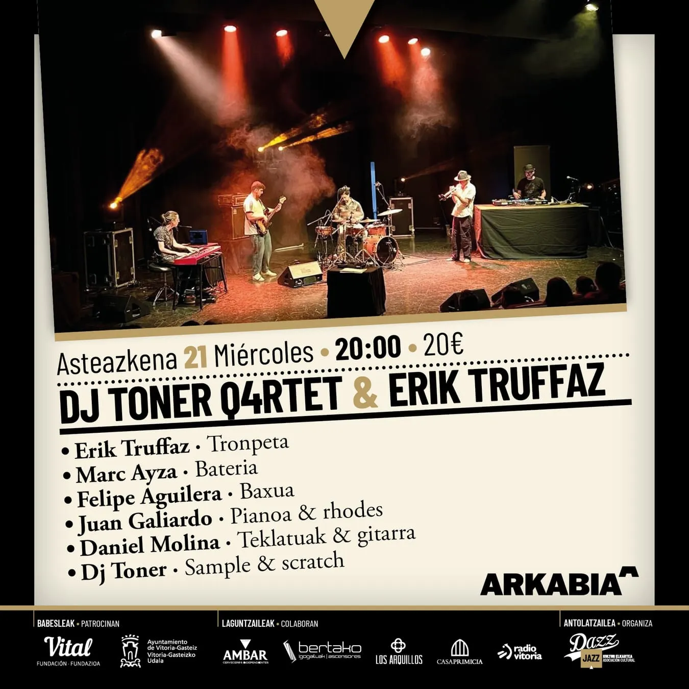 Dazz Jazz 2026 : DJ Toner Q4rtet & Erik Truffaz