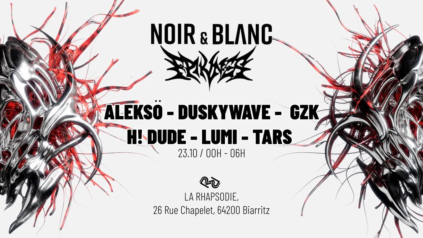 Noir & Blanc x Epiknes : Aleksö, Duskywave, GZK, H! Dude, Lumi, Tars