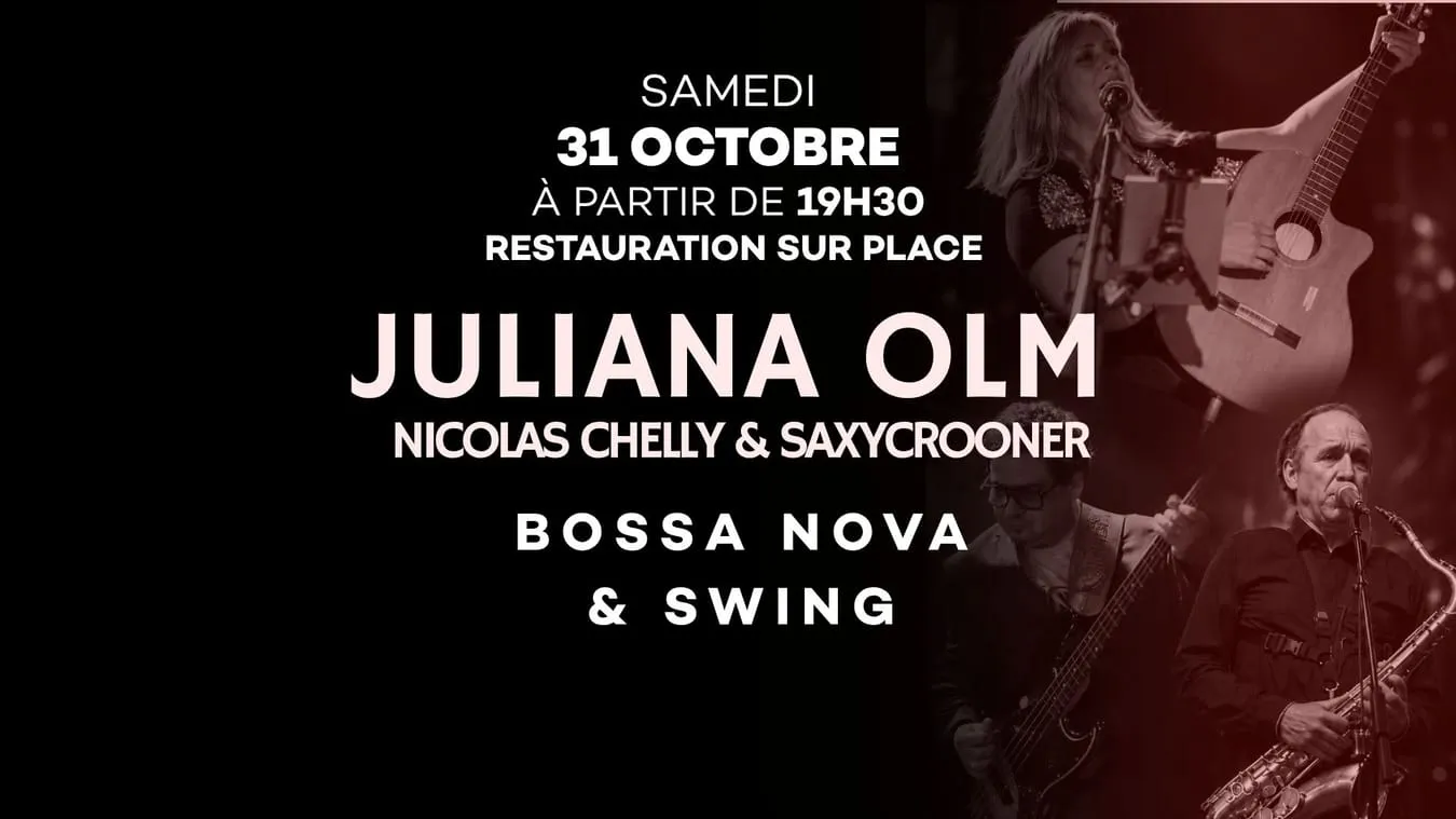 Juliana Olm en trio d'exception - Bossa Nova & Swing