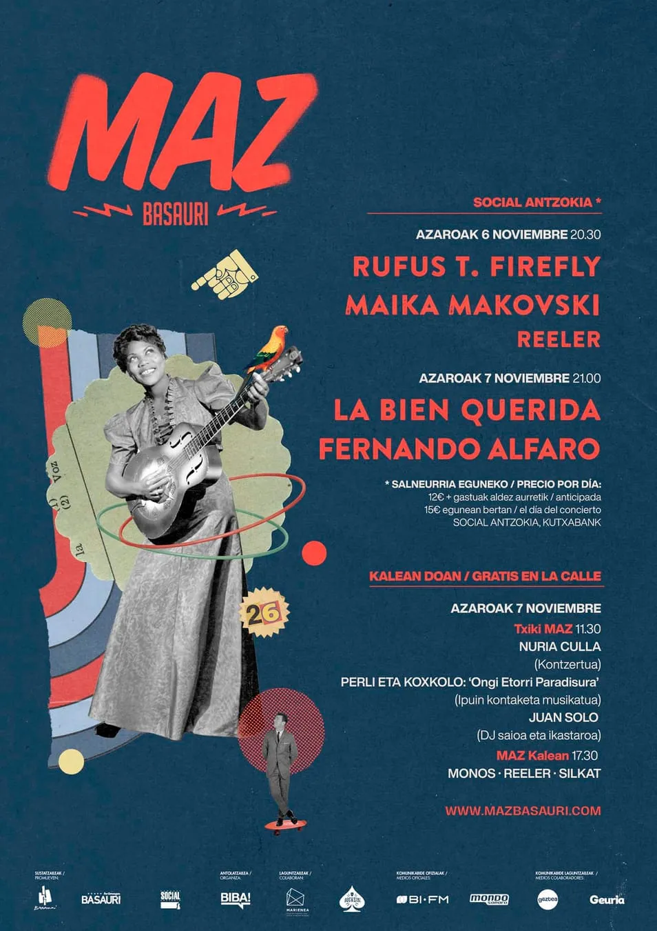MAZ Basauri 2026: La Bien Querida + Fernando Alfaro