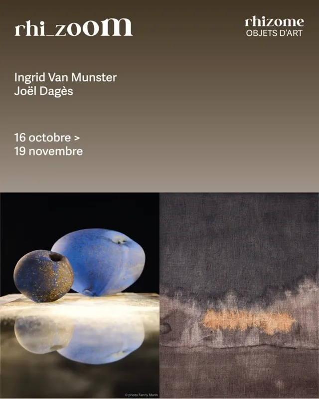 Rhi-ZOOM #2 : exposition Ingrid Van Munster et Joël Dagès