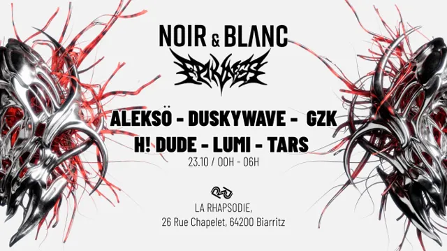 Noir & Blanc x Epiknes : Aleksö, Duskywave, GZK, H! Dude, Lumi, Tars