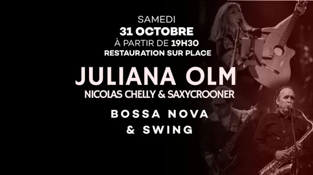Juliana Olm en trio d'exception - Bossa Nova & Swing