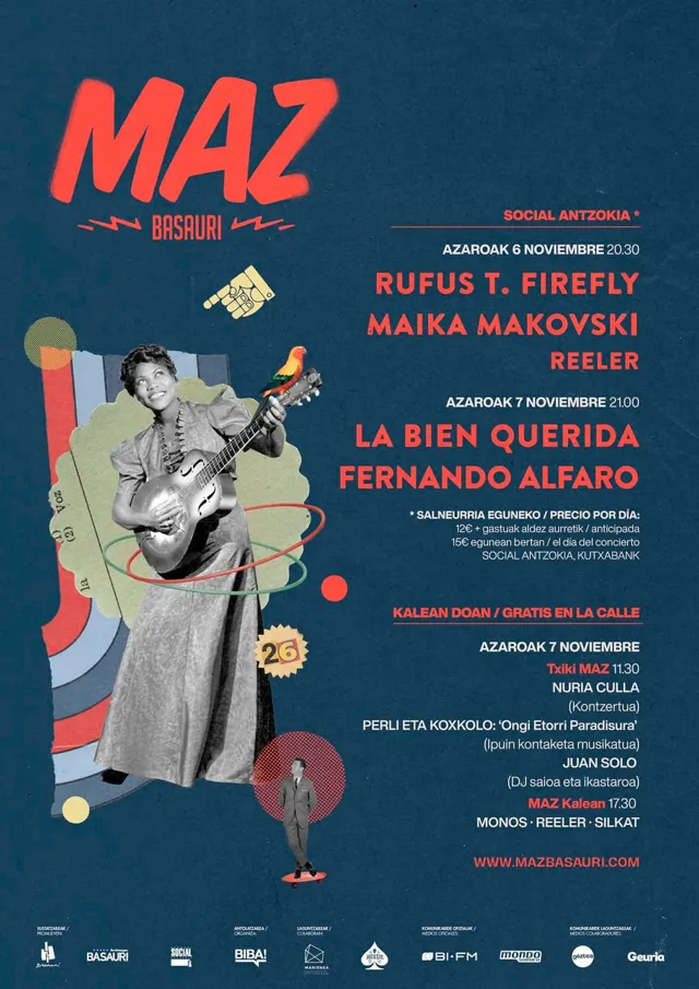 MAZ Basauri 2026: La Bien Querida + Fernando Alfaro