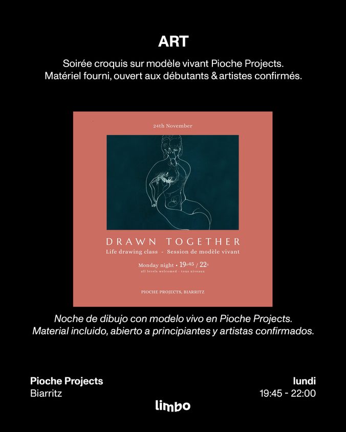 Drawn Together — Croquis sur modèle vivant