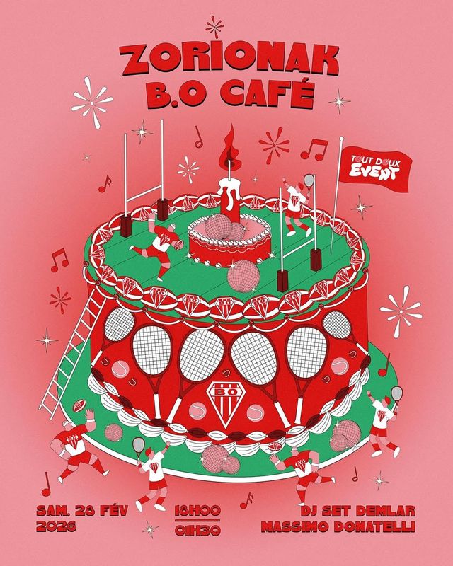 Zorionak B.O Café x Tout Doux Event