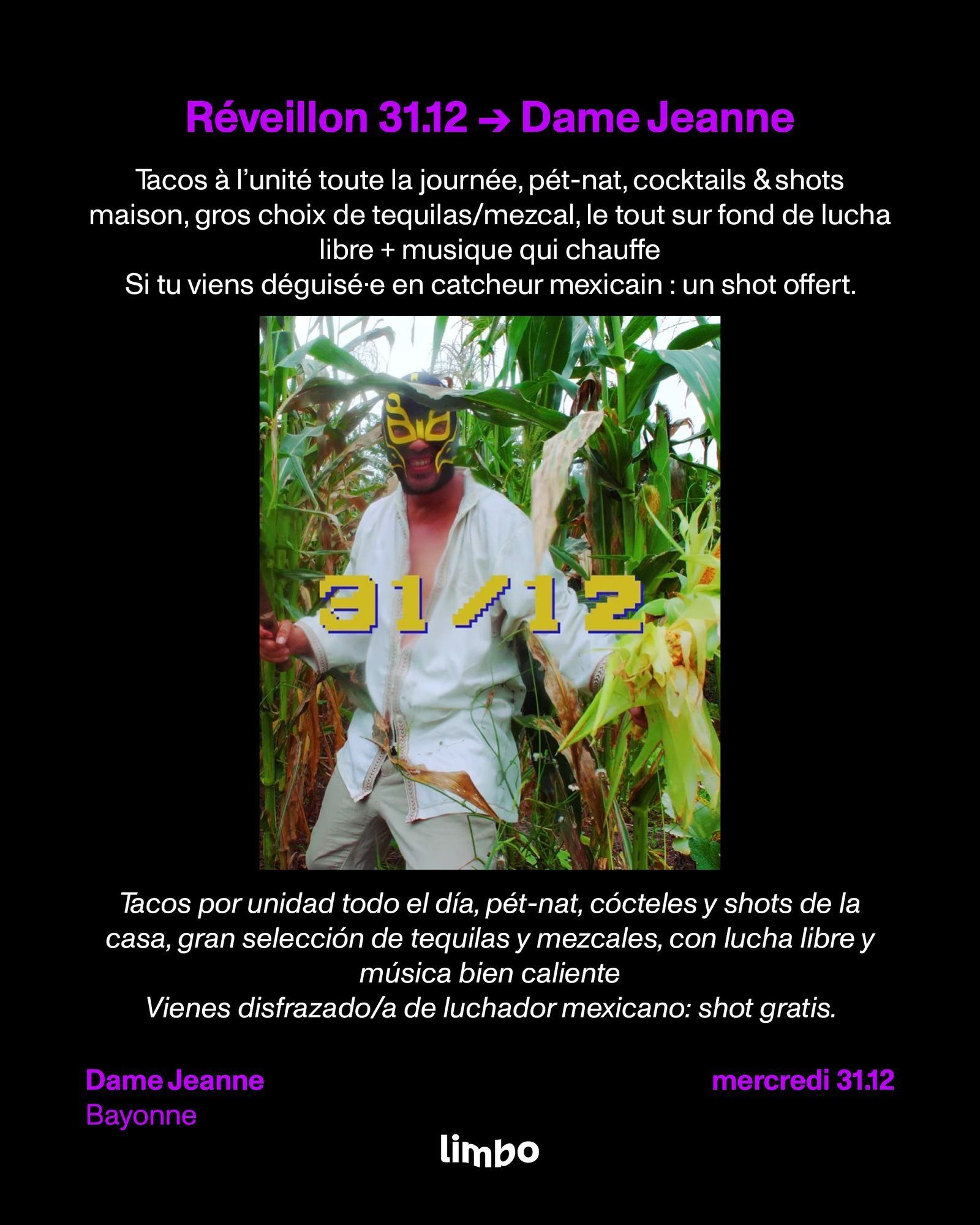 Réveillon — Dame Jeanne