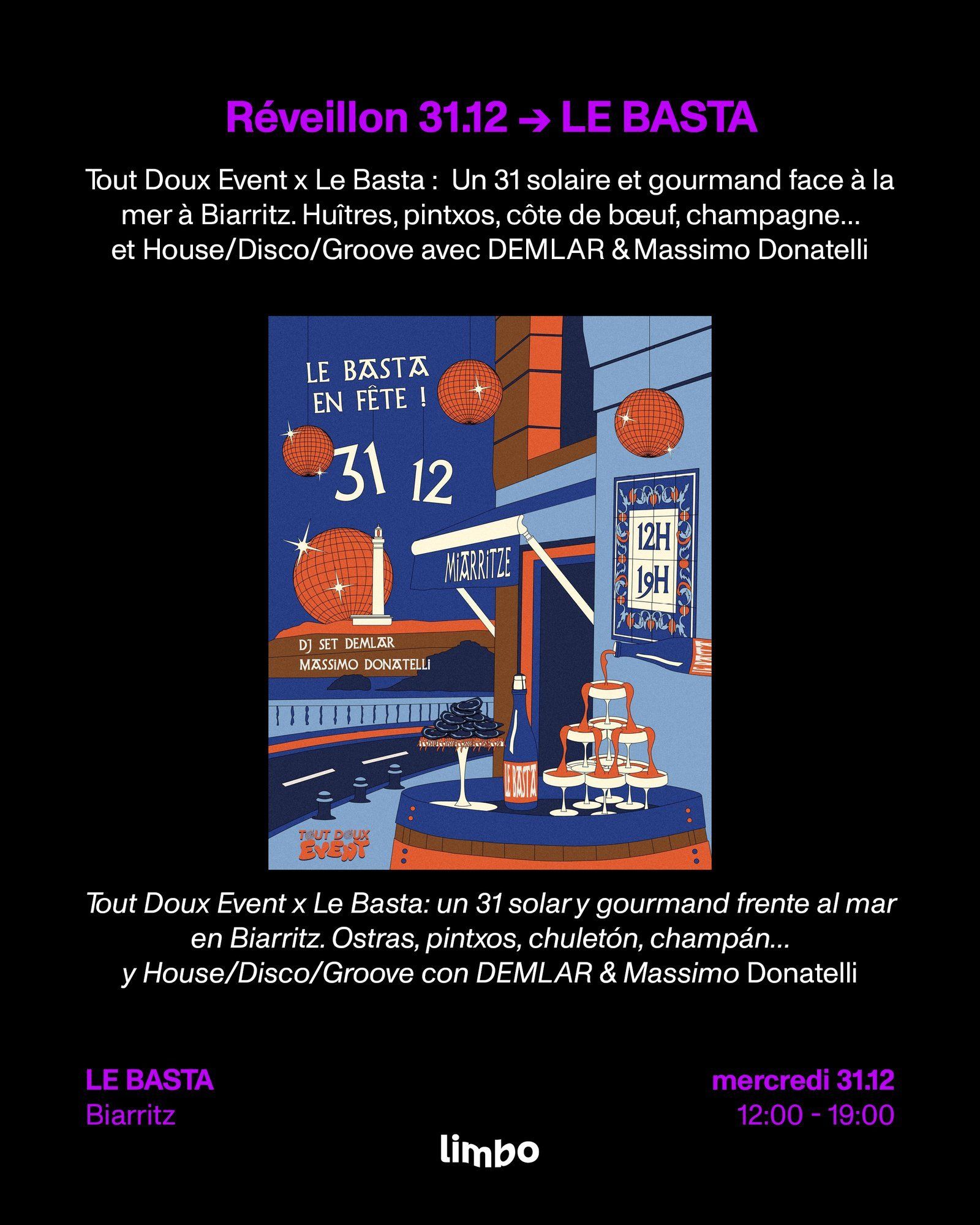 Réveillon — Le Basta