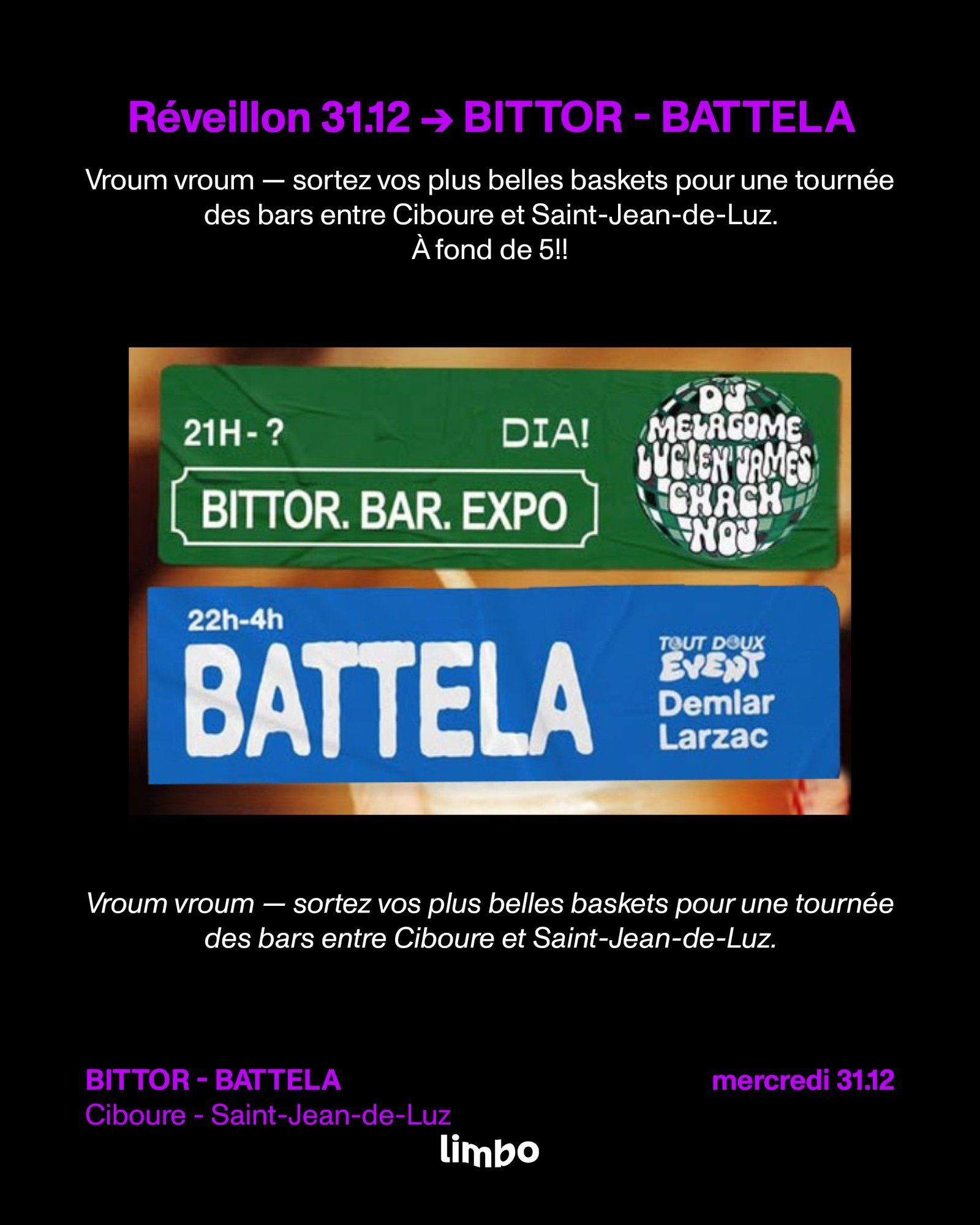 Réveillon — Bittor & Battela