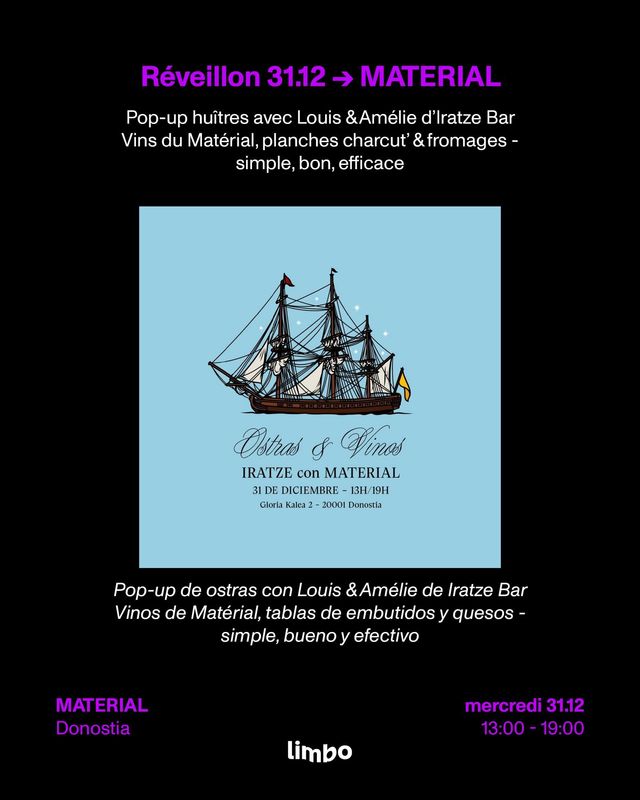 Réveillon — Material