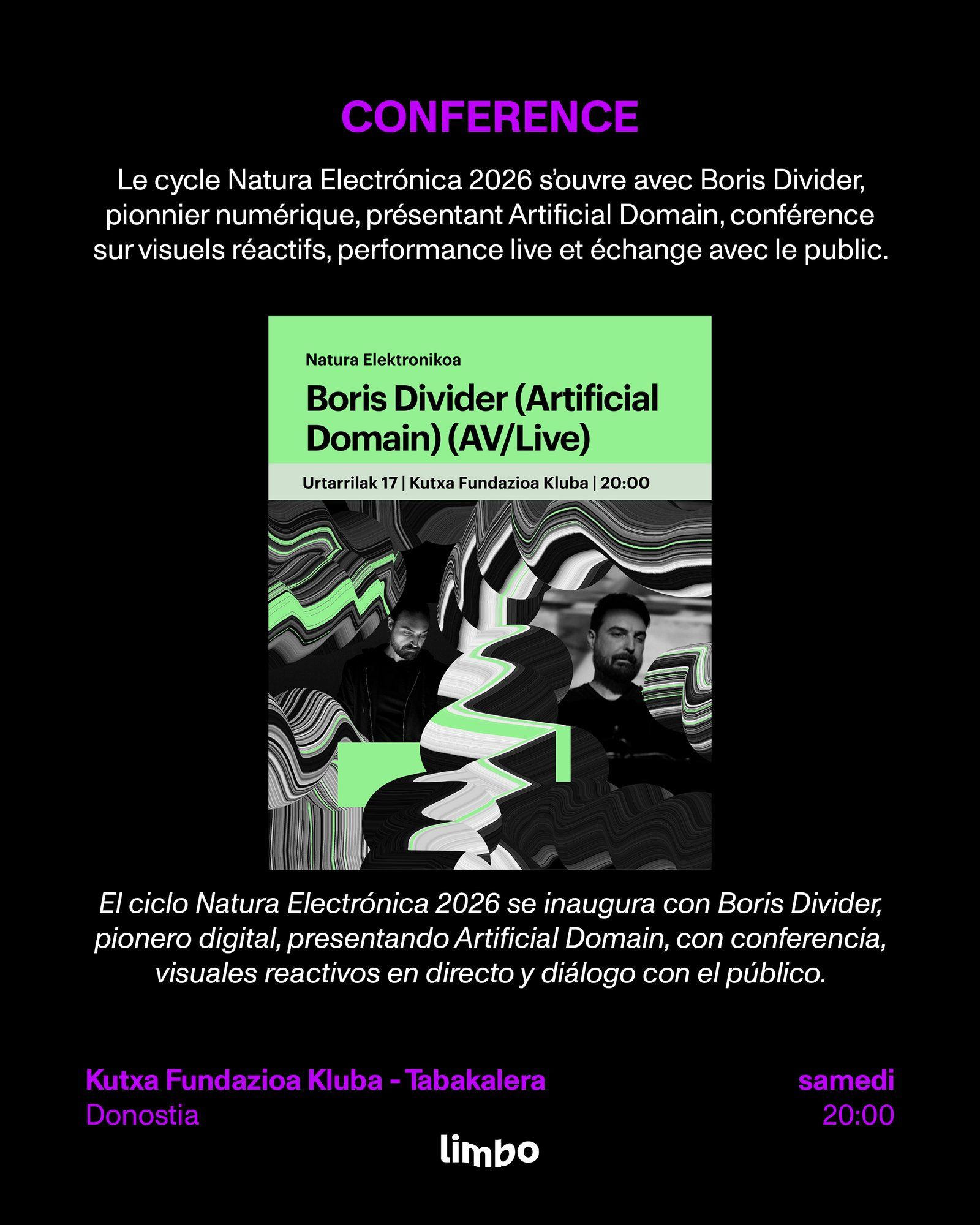 Boris Divider — Artificial Domain